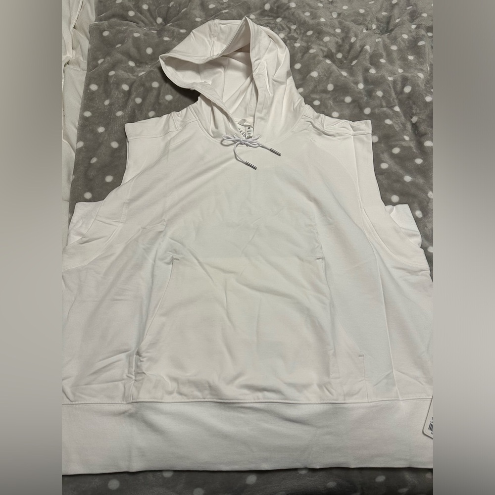 French terry sleeves hoodie